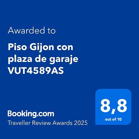 شقة Piso Gijon Con Plaza De Garaje Vut4589As المظهر الخارجي الصورة